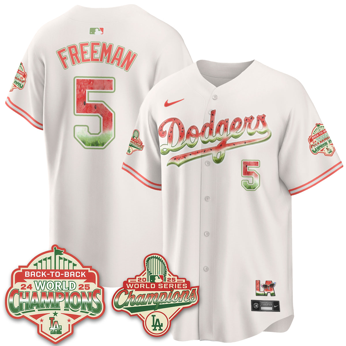 LAD National Watermelon Day Vapor Jersey - Stitched-DTD
