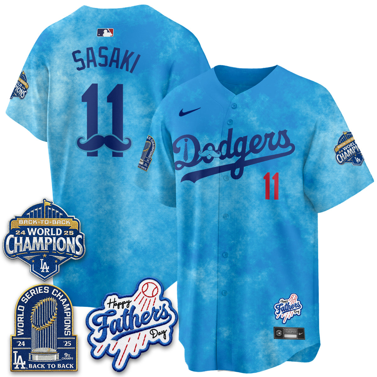 LAD Happy Father's Day 2026 Jersey - Stitched-DTD