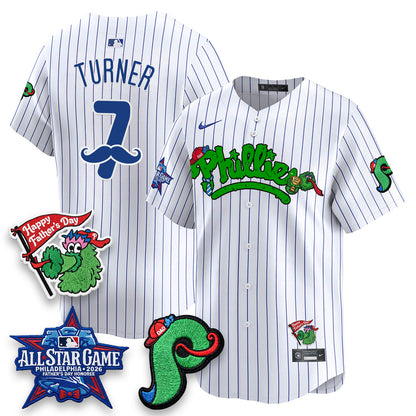 PHI Happy Father's Day Vapor Jersey - Stitched-DTD