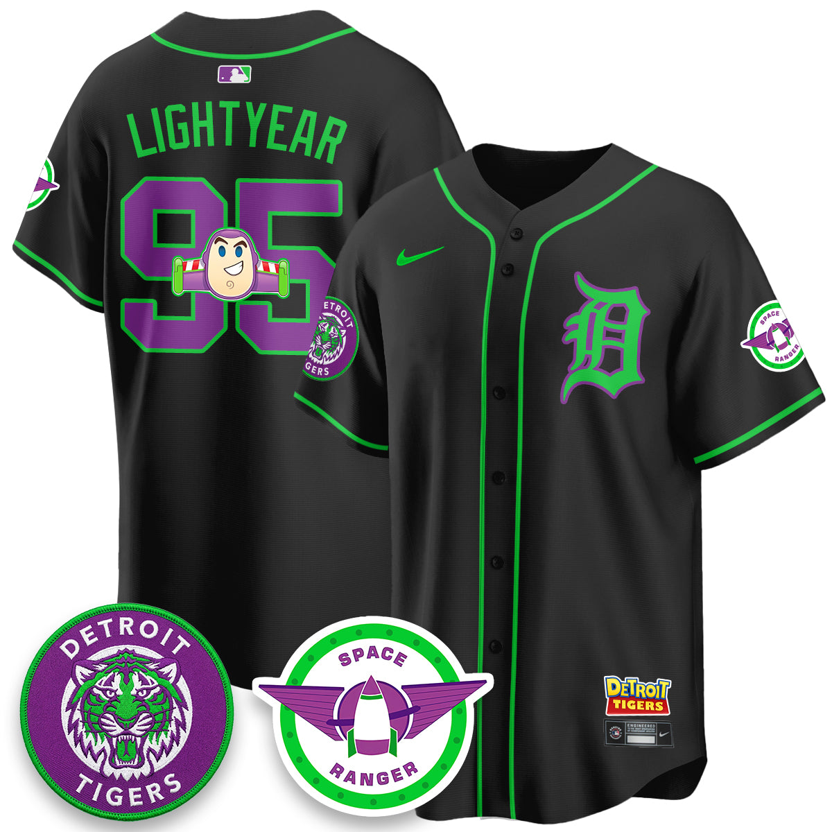 DET 2026 Space Ranger Edition Vapor Limited Jersey - Stitched-DTD