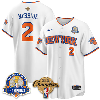 NYK 2026 NBA Champions Special Edition Vapor Jersey V2- Stitched-DTD