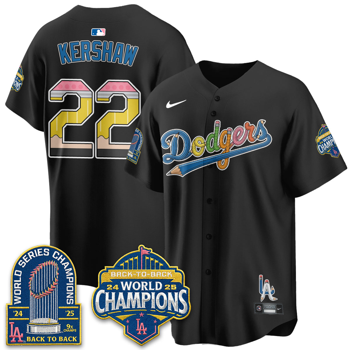 LAD x Back to School Style Vapor Jersey - Stitched-DTD