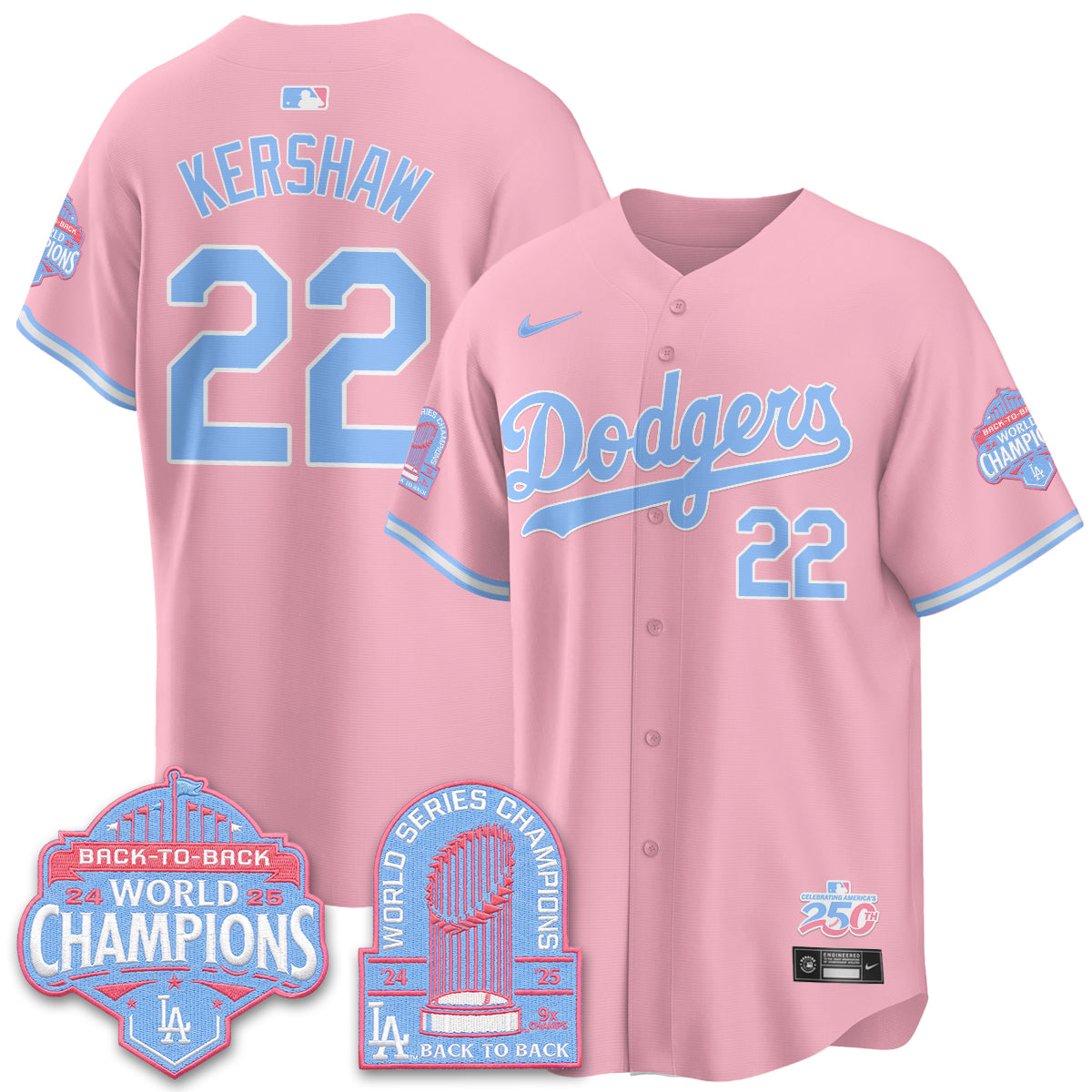 LAD x Bubblegum Vapor Jersey - Stitched-DTD