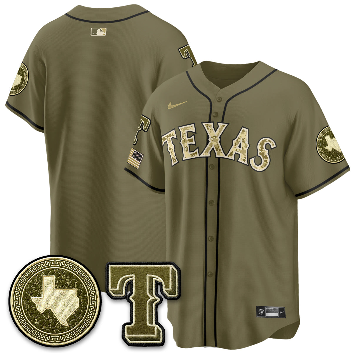 TEX 2026 Armed Forces Day Jersey V2 - All Stitched-DTD