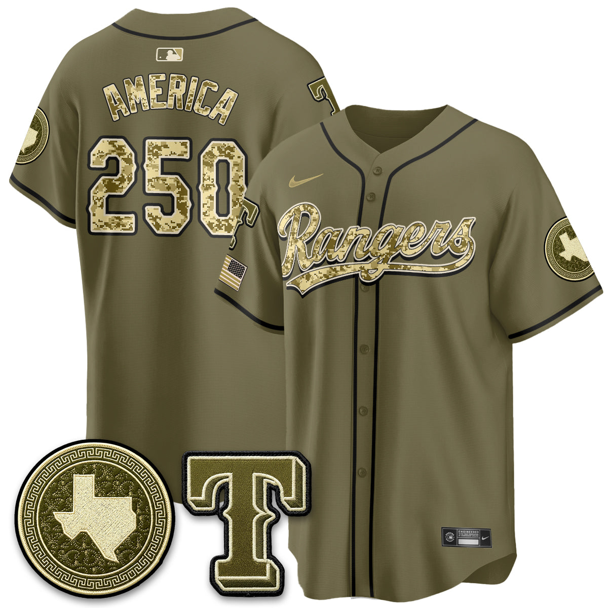 TEX 2026 Armed Forces Day Jersey V2 - All Stitched-DTD