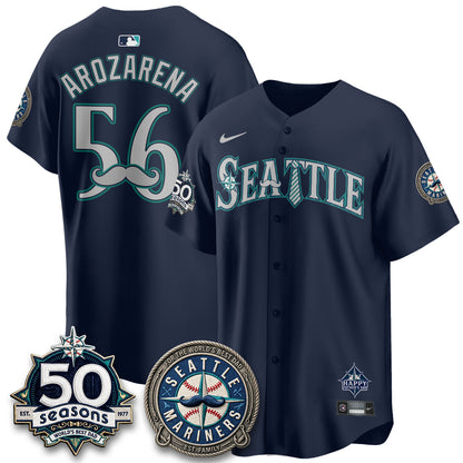 SEA Happy Father's Day Vapor Jersey - Stitched-DTD