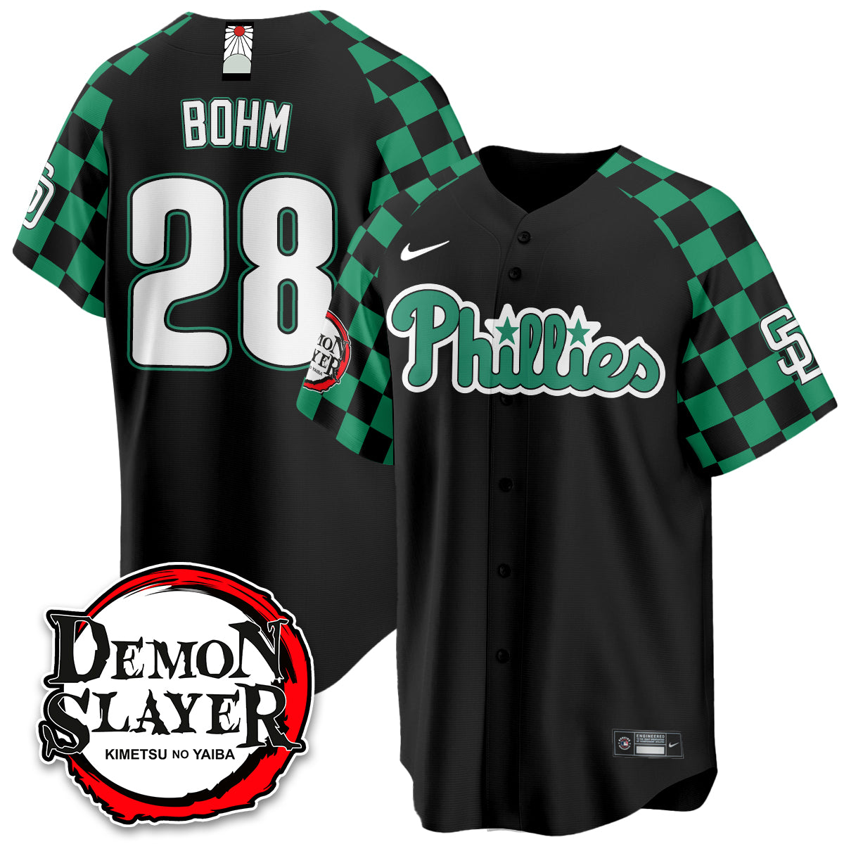 PHI Demon Slayer Vapor Limited Jersey - Stitched-DTD