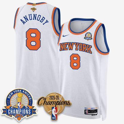 NYK 2026 Basketball Champions Special Edition Vapor Jersey V2- Stitched-DTD