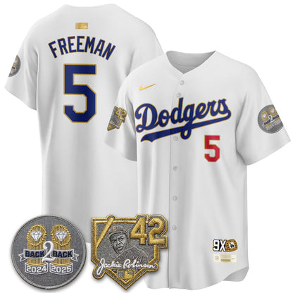 LAD -  2026 Jackie Robinson Day Vapor Limited Jersey - All Stitched-DTD