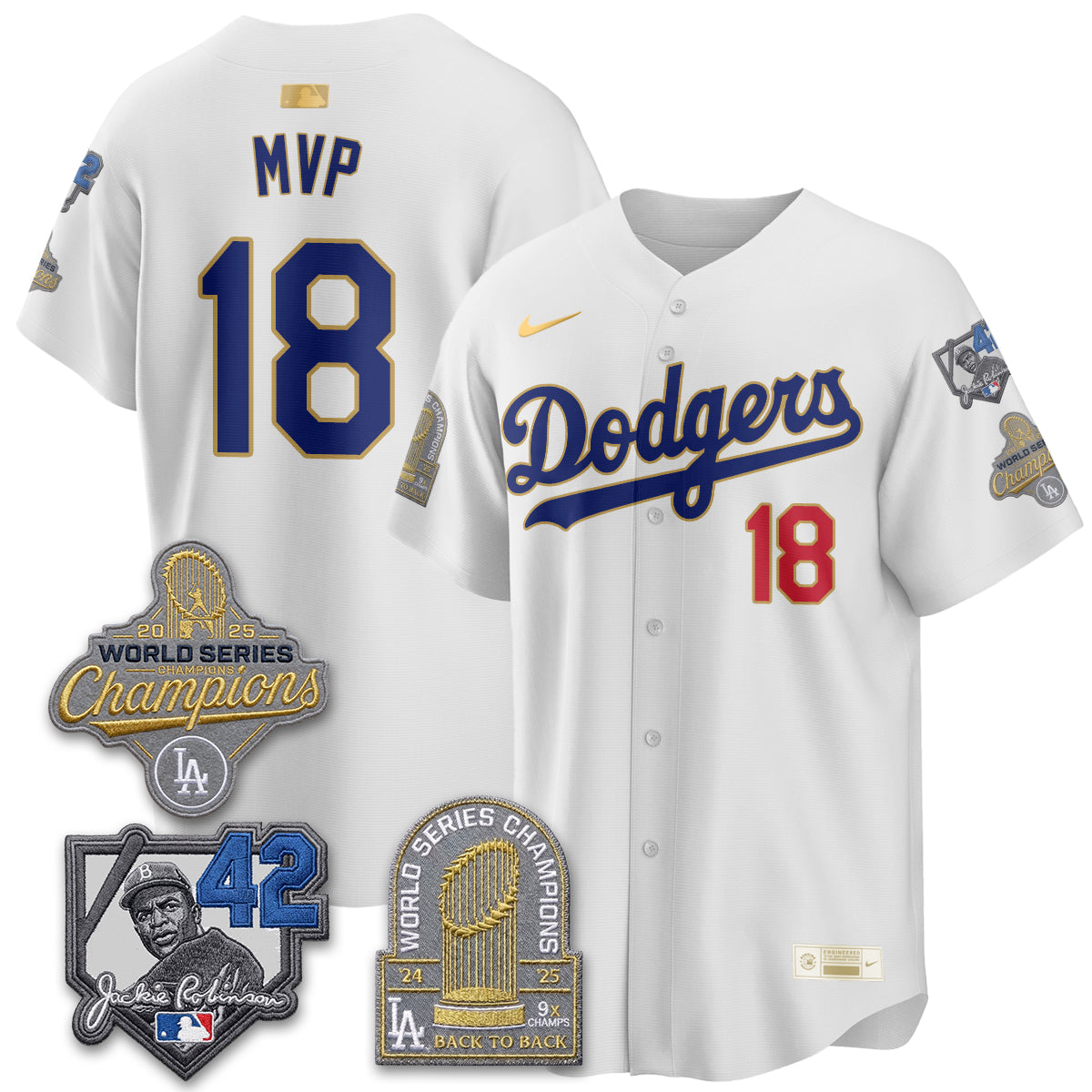 LAD 2026 Jackie Robinson New Era Vapor Limited Jersey - All Stitched-DTD
