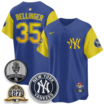 NYY x PKM Cartoon Limited Jersey -  Stitched-DTD