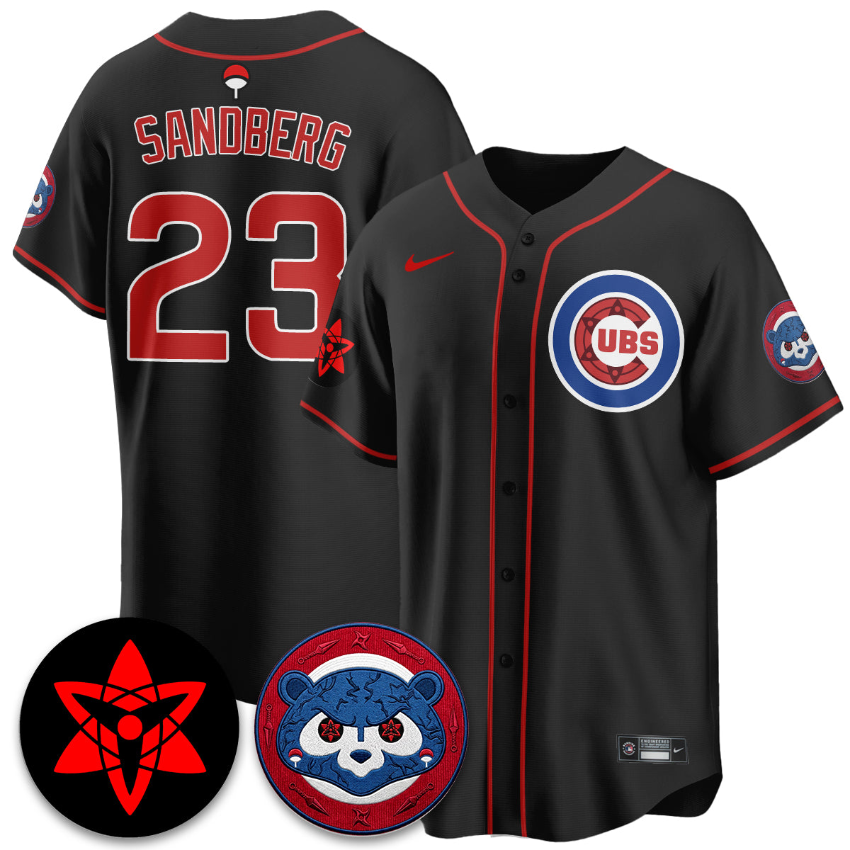 CHC Uchiha Sasuke Vapor Limited Jersey - Stitched-DTD