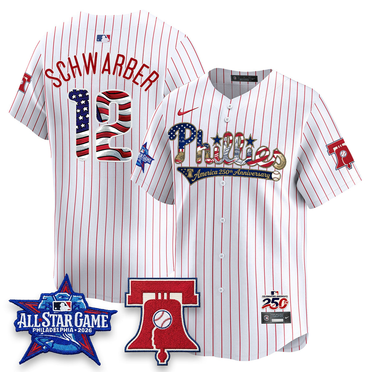 PHI 2026 Independence Day USA Vapor Limited Jersey - Stitched-NQD