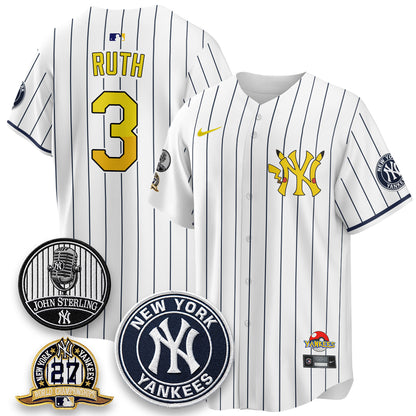 NYY x PKM Cartoon Limited Jersey -  Stitched-DTD