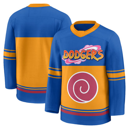 LAD Naruto Edition Vapor Hockey Jersey - Stitched-DTD