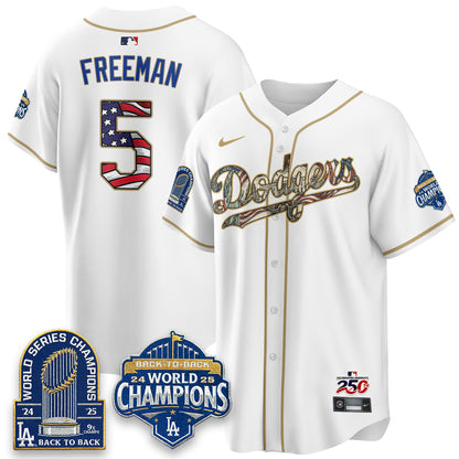 LAD 2026 Independence Day USA Vapor Limited Jersey - Stitched-DTD