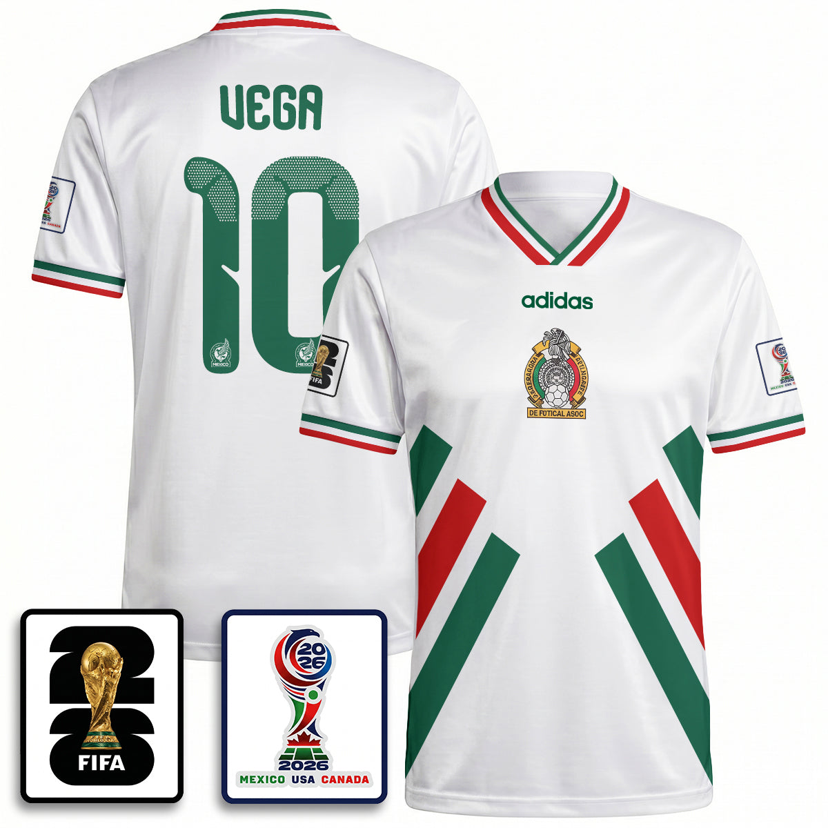 Mexico WC 2026 Fan Gear Version Jersey - Printed-DTD