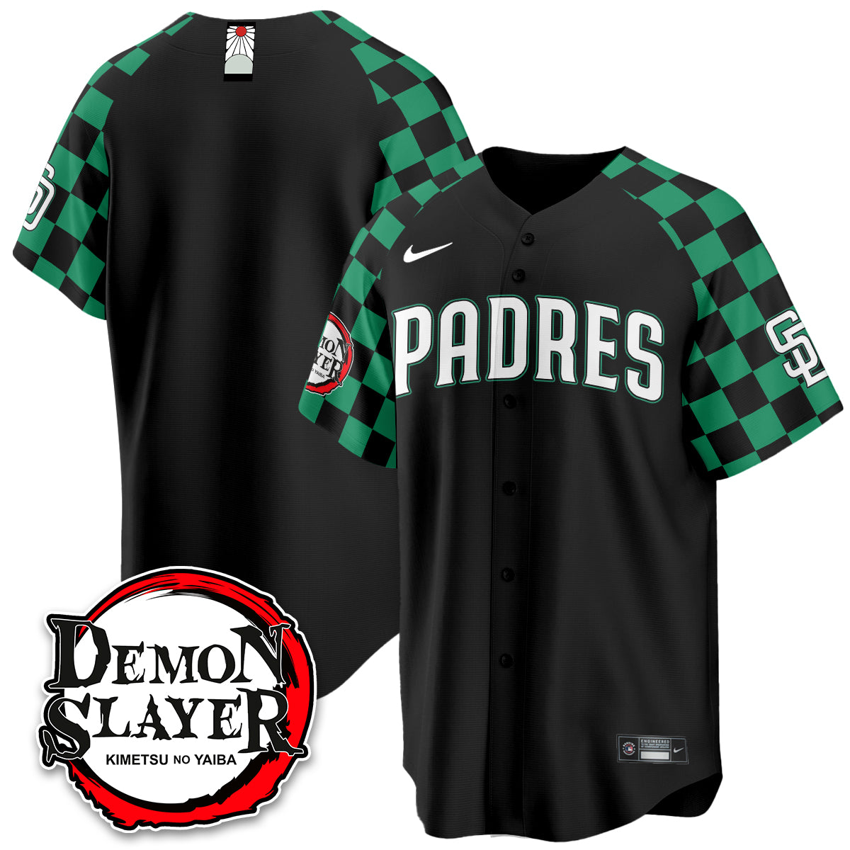 SD Demon Slayer Vapor Limited Jersey - Stitched-DTD