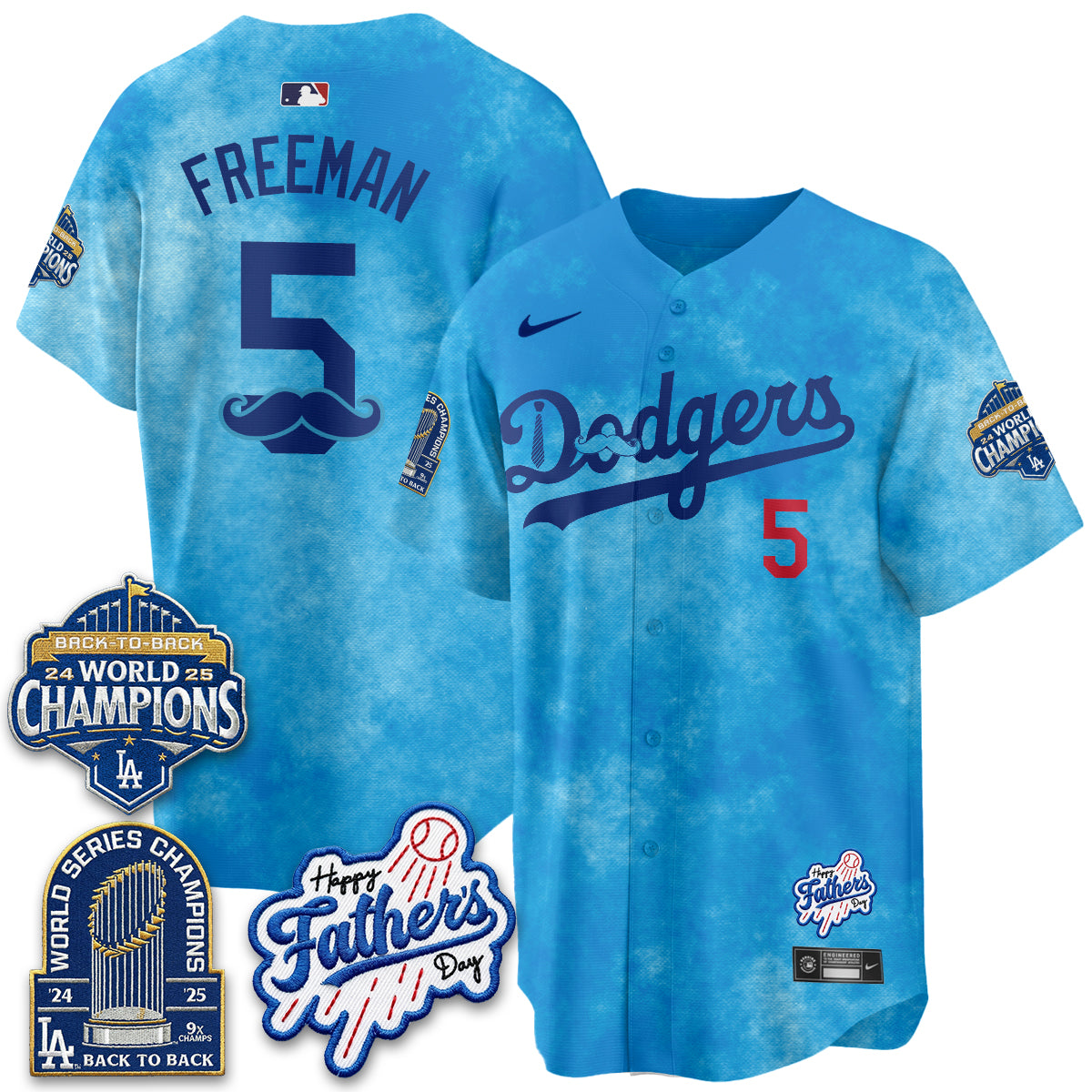 LAD Happy Father's Day 2026 Jersey - Stitched-DTD