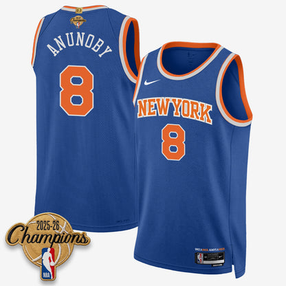 NYK 2026 Basketball Champions Vapor Jersey V2- Stitched-DTD