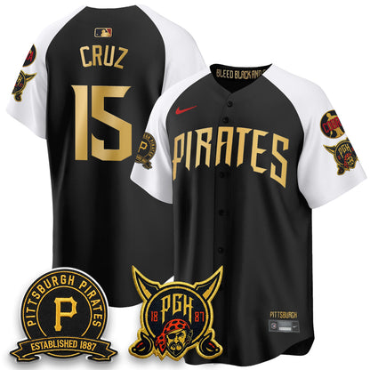 PIT Vapor Limited Jersey - Cobra & Est 1887 Patch - All Stitched-DTD