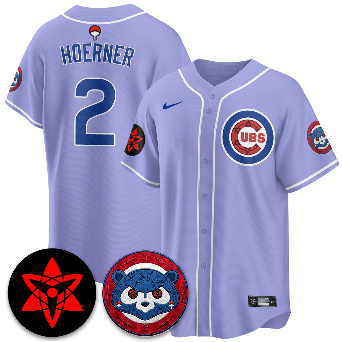 CHC Uchiha Sasuke Vapor Limited Jersey - Stitched-DTD