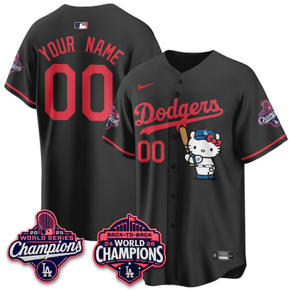 LAD x Hello Kitty Night 2026 Vapor Custom Jersey - All Stitched-DTD