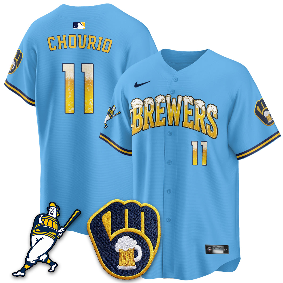 MIL "Pitcher & Pint" Edition Vapor Limited Jersey - Stitched-DTD