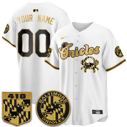 BAL Maryland Flag Vapor Limited Custom Jersey - Stitched-DTD