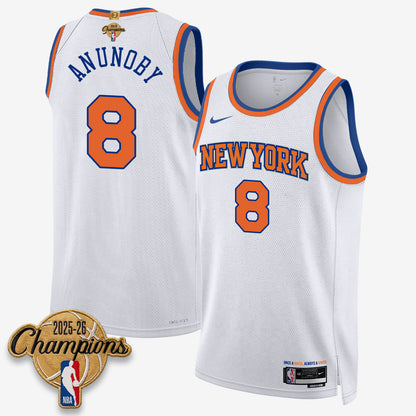 NYK 2026 Basketball Champions Vapor Jersey V2- Stitched-DTD