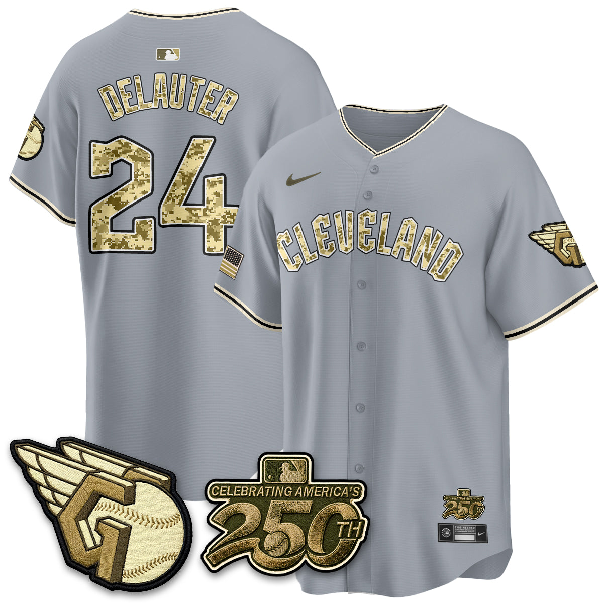 CLE Salute to Service 2026 Vapor Limited Jersey - Stitched-DTD