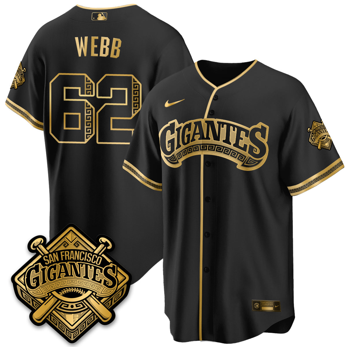 SF GIGANTES Vapor Limited Jersey - All Stitched-DTD