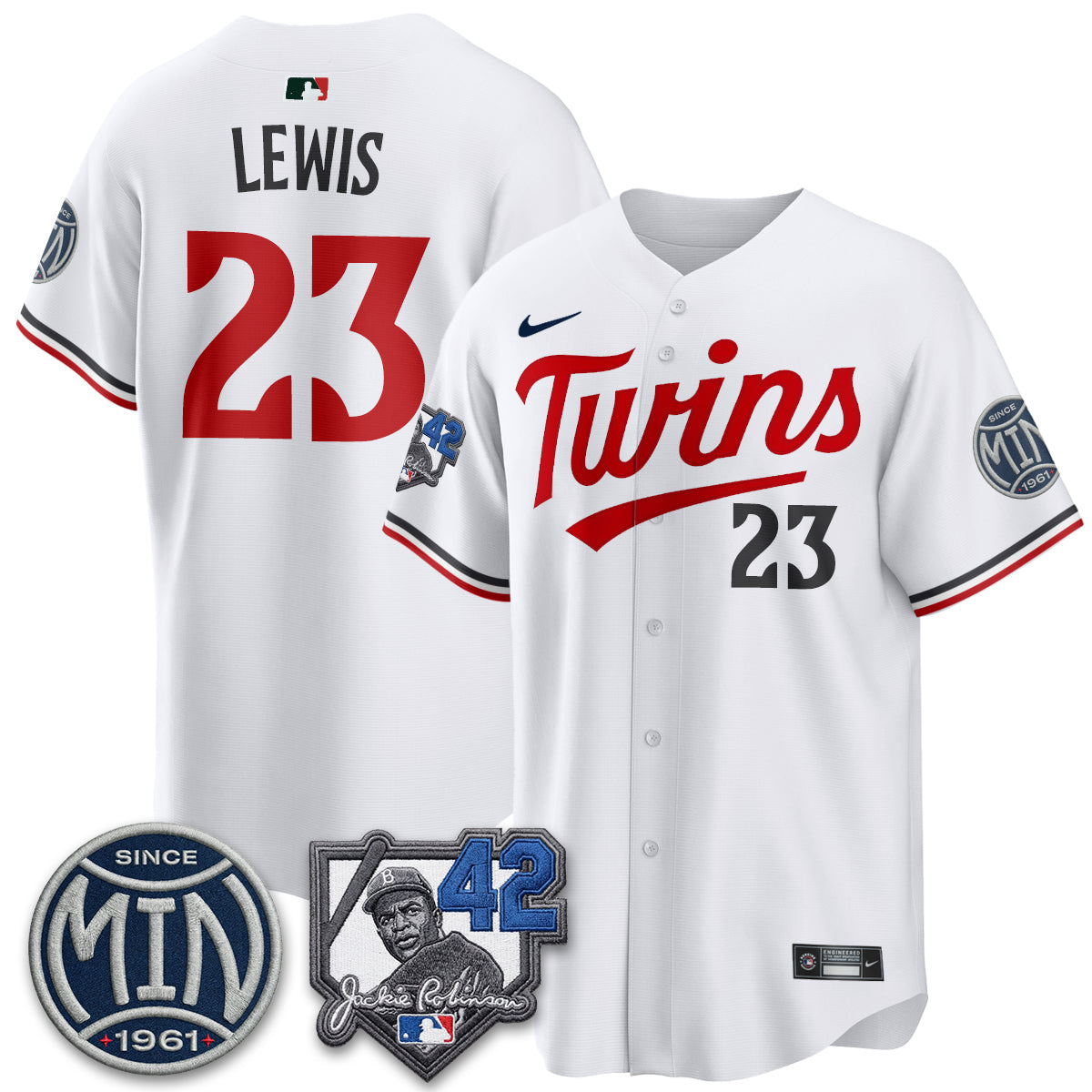 MIN 2026 Jackie Robinson Day Vapor Limited Jersey - All Stitched-DTD