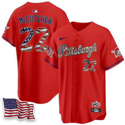 PIT 2026 Independence Day USA Vapor Limited Jersey - Stitched-DTD