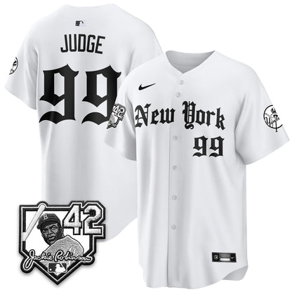 NYY 2026 Jackie Robinson Day Gothic Vapor Limited Jersey - All Stitched-DTD