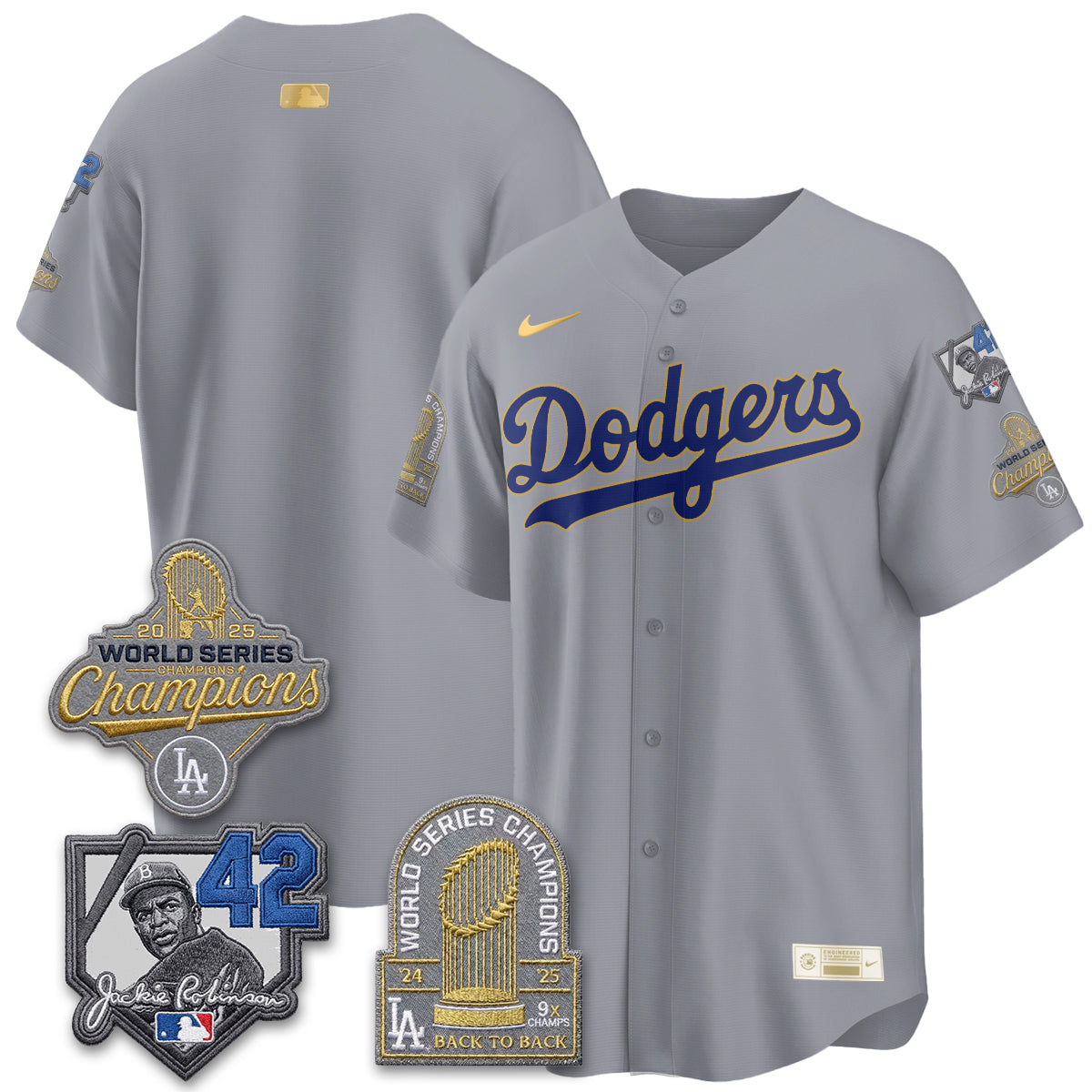 LAD 2026 Jackie Robinson New Era Vapor Limited Jersey - All Stitched-DTD