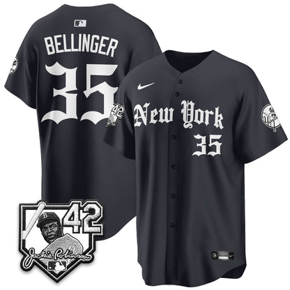 NYY 2026 Jackie Robinson Day Gothic Vapor Limited Jersey - All Stitched-DTD
