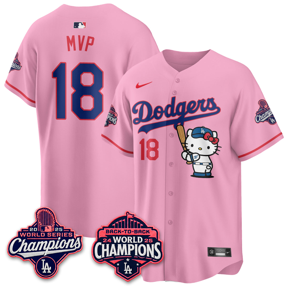 LAD x Hello Kitty Night 2026 Vapor Jersey - All Stitched-DTD