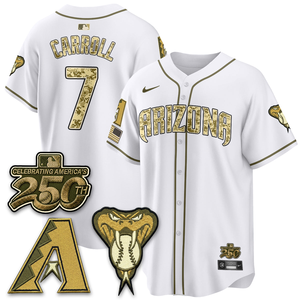ARI Salute to Service 2026 Vapor Premier Limited Jersey - All Stitched-DTD
