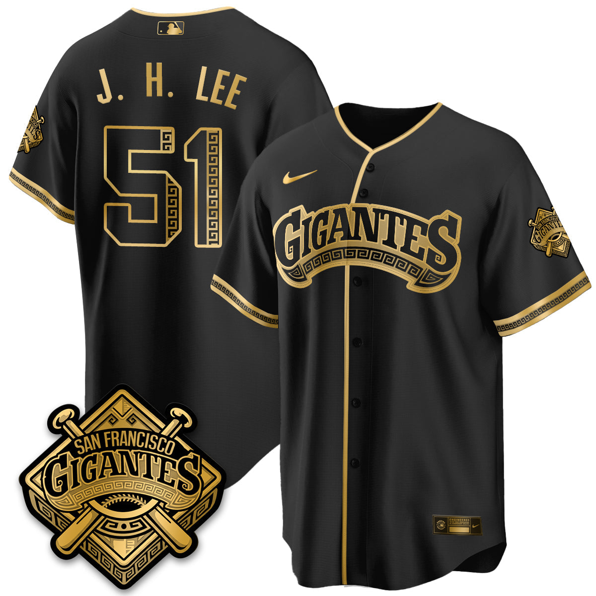 SF GIGANTES Vapor Limited Jersey - All Stitched-DTD