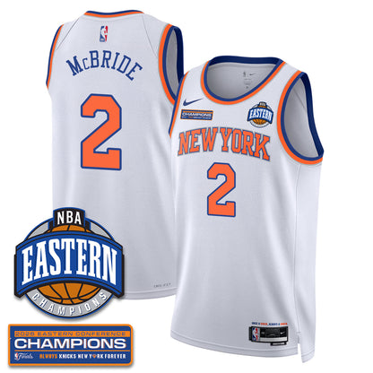 NYK 2026 NBA Eastern Conference Champions Vapor Jersey - Stitched-DTD