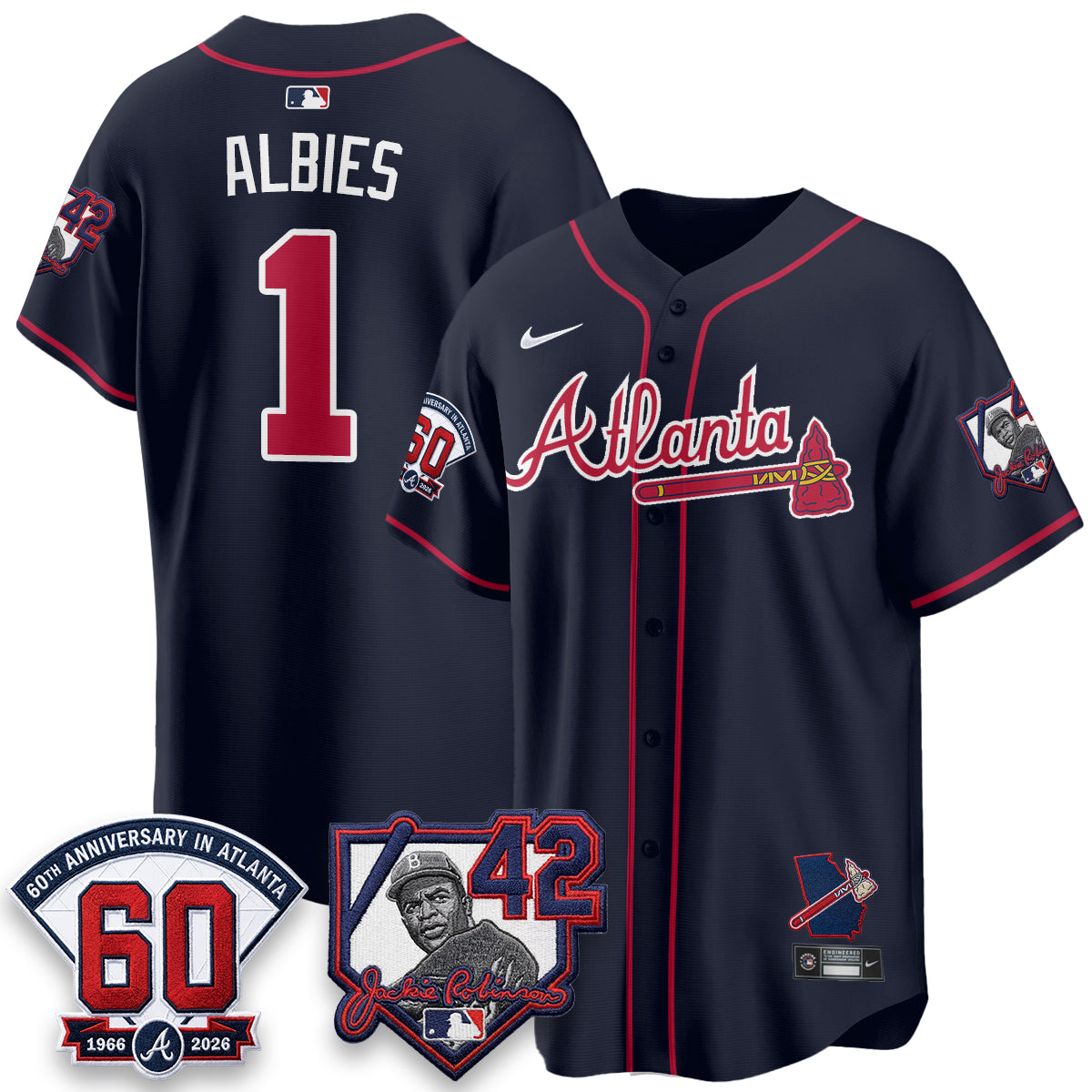 ATL 2026 Jackie Robinson Day Vapor Limited Jersey - All Stitched-DTD