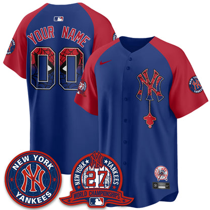 NYY x Web-Head 2026 Vapor Custom Jersey - Printed-DTD