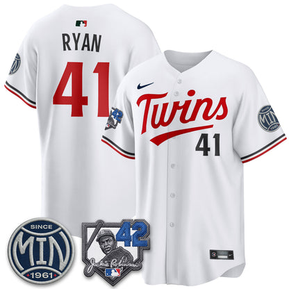 MIN 2026 Jackie Robinson Day Vapor Limited Jersey - All Stitched-DTD