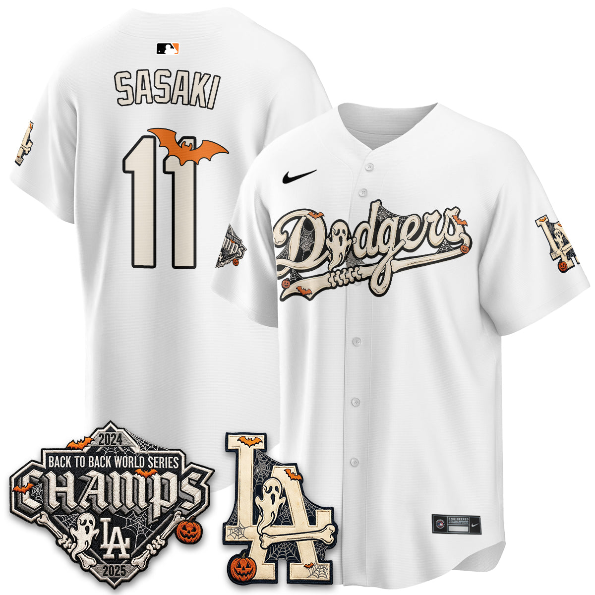 LAD Halloween 2026 Vapor Jersey - Stitched-DTD