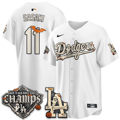 LAD Halloween 2026 Vapor Jersey - Stitched-DTD