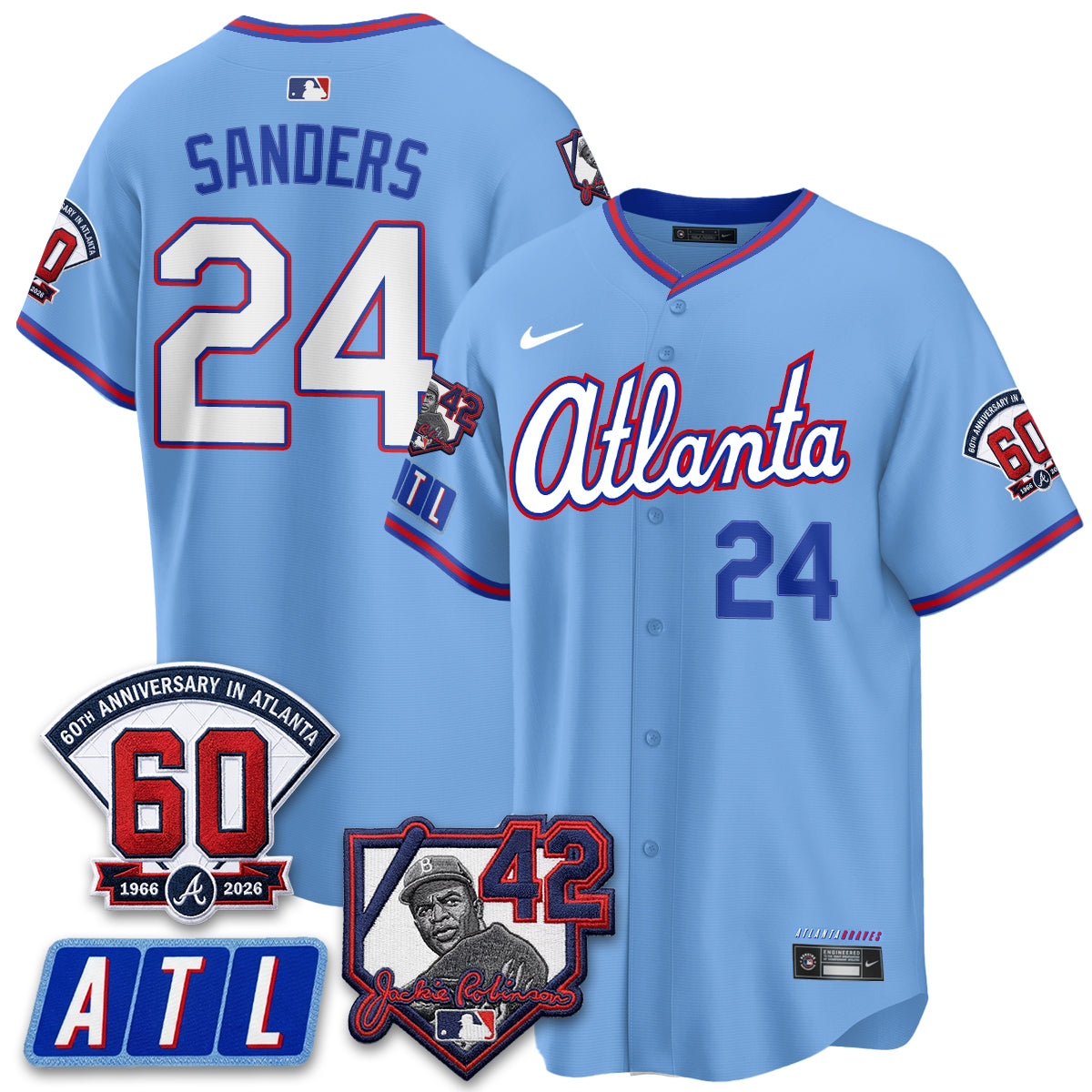 ATL 2026 Jackie Robinson Day Vapor Limited Jersey - All Stitched-DTD