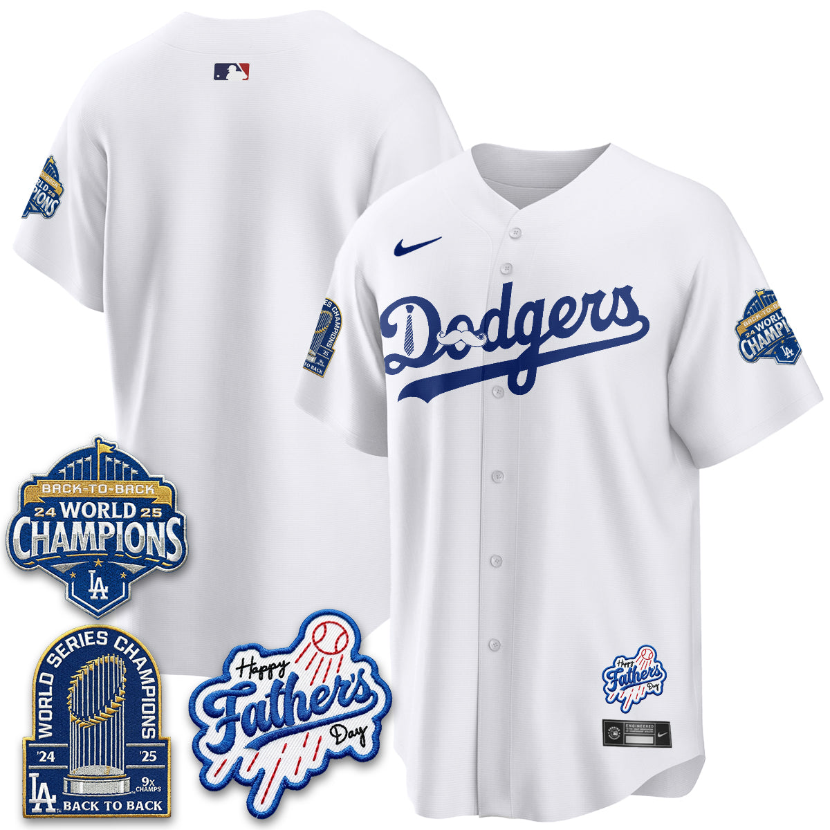 LAD Happy Father's Day 2026 Jersey - Stitched-DTD