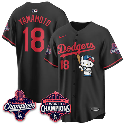 LAD x Hello Kitty Night 2026 Vapor Jersey - All Stitched-DTD