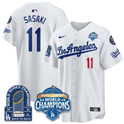 LAD Alternate  Vapor Limited Jersey - 9x Champs - All Stitched-DTD